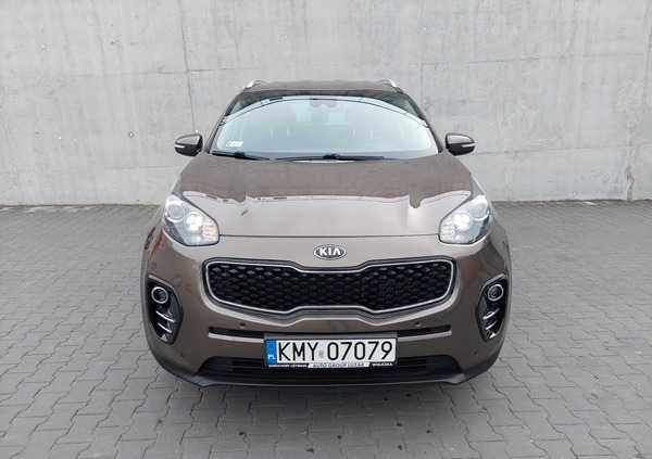 Kia Sportage cena 74900 przebieg: 78359, rok produkcji 2017 z Wieliczka małe 379